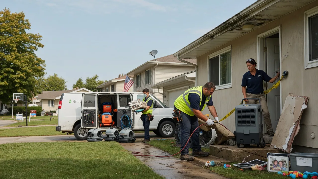 Water Damage Restoration in Palatine, IL near me